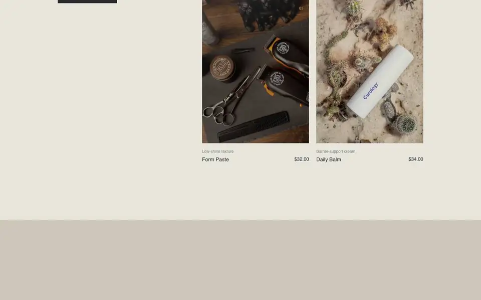 Bt L09 Grooming interior page and content preview