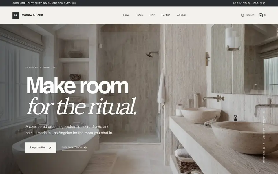 Bt L09 Grooming website screenshot