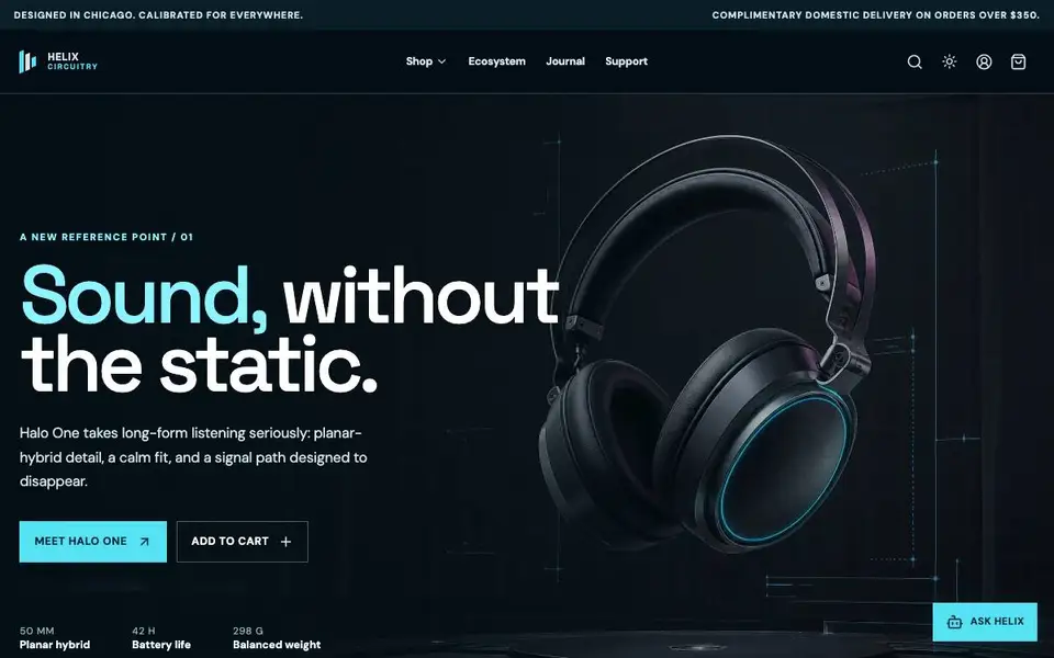Cyber Electronics Flagship website preview