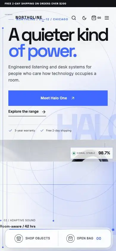 Ec D11 Cyber Electronics mobile website preview
