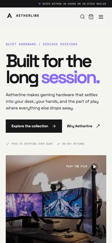 Ec D15 Premium Gaming Gear mobile website preview