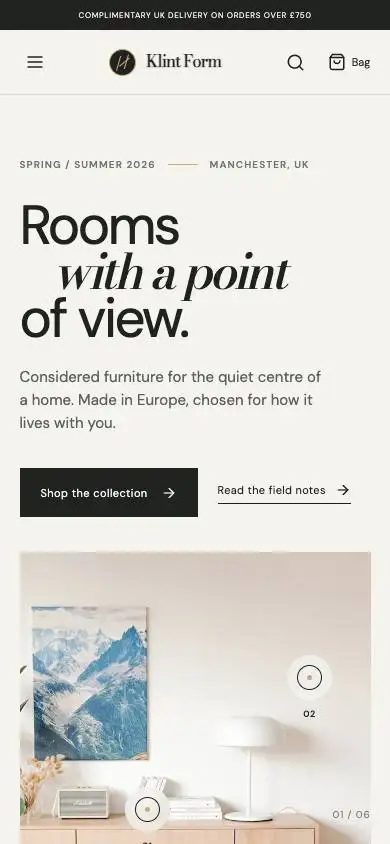 Ec L02 Scandinavian Furniture Atelier mobile website preview