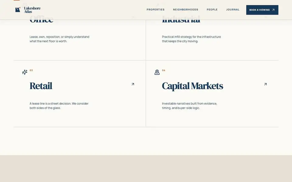 Lakeshore Atlas interior page and content preview