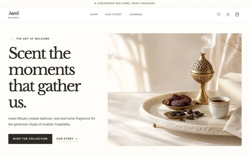 Aseel Rituals project preview