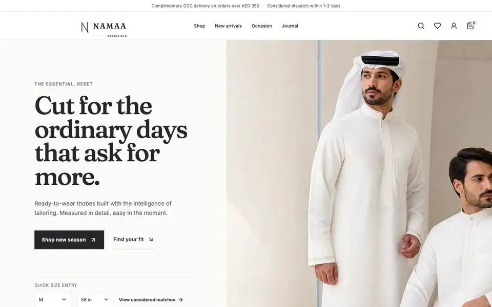 Namaa Essentials project preview