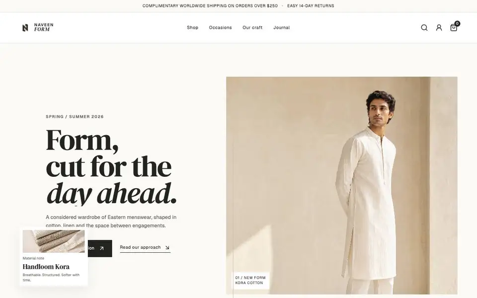 Naveen Form project preview