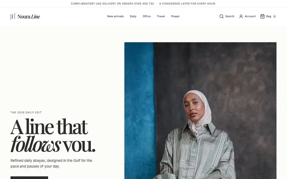 Noura Line project preview