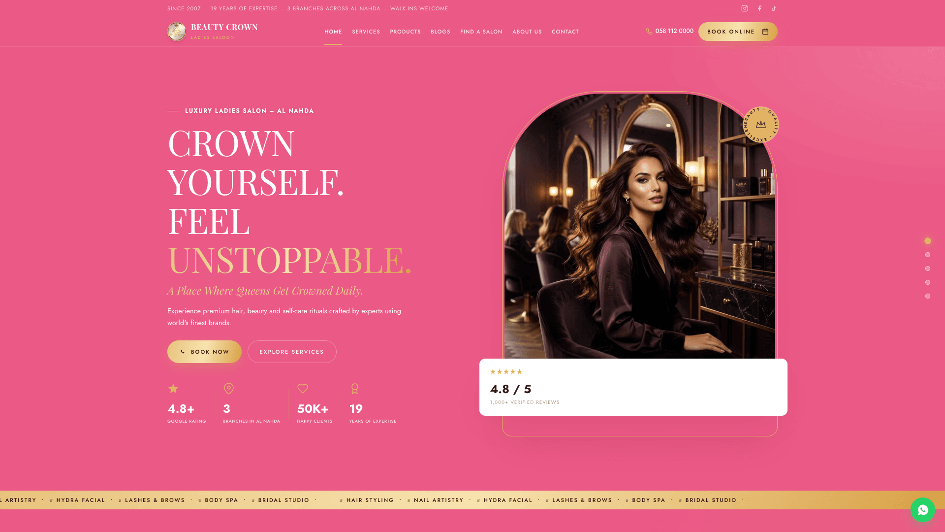 Beauty Crown project preview