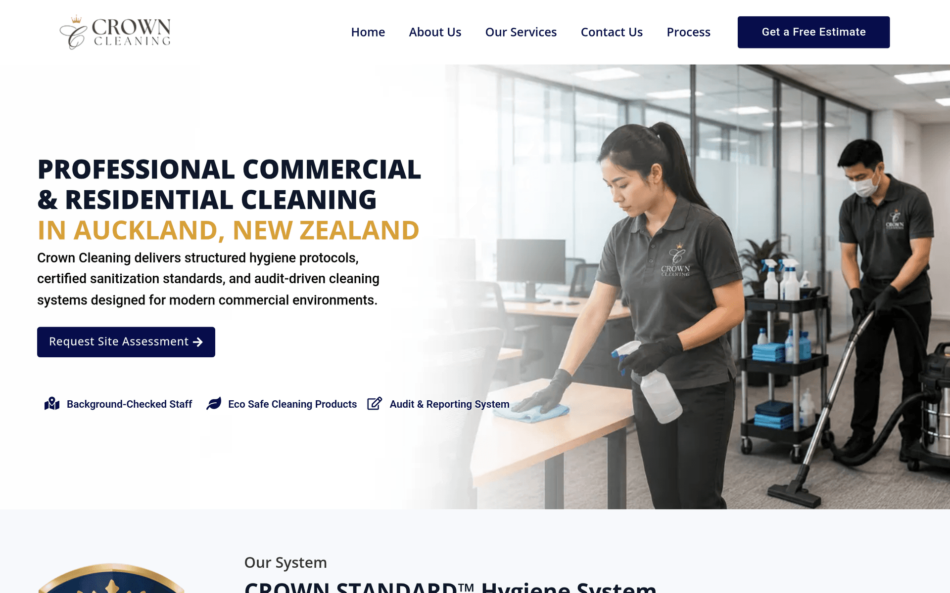 Crown Cleaning project preview